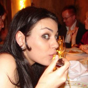 Mila Kunis leaked selfie