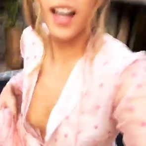 Chloe Bennett naked nip slips