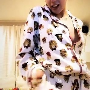 sexy Chloe Bennett nip slip