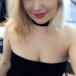 Stepanka nude cleavage